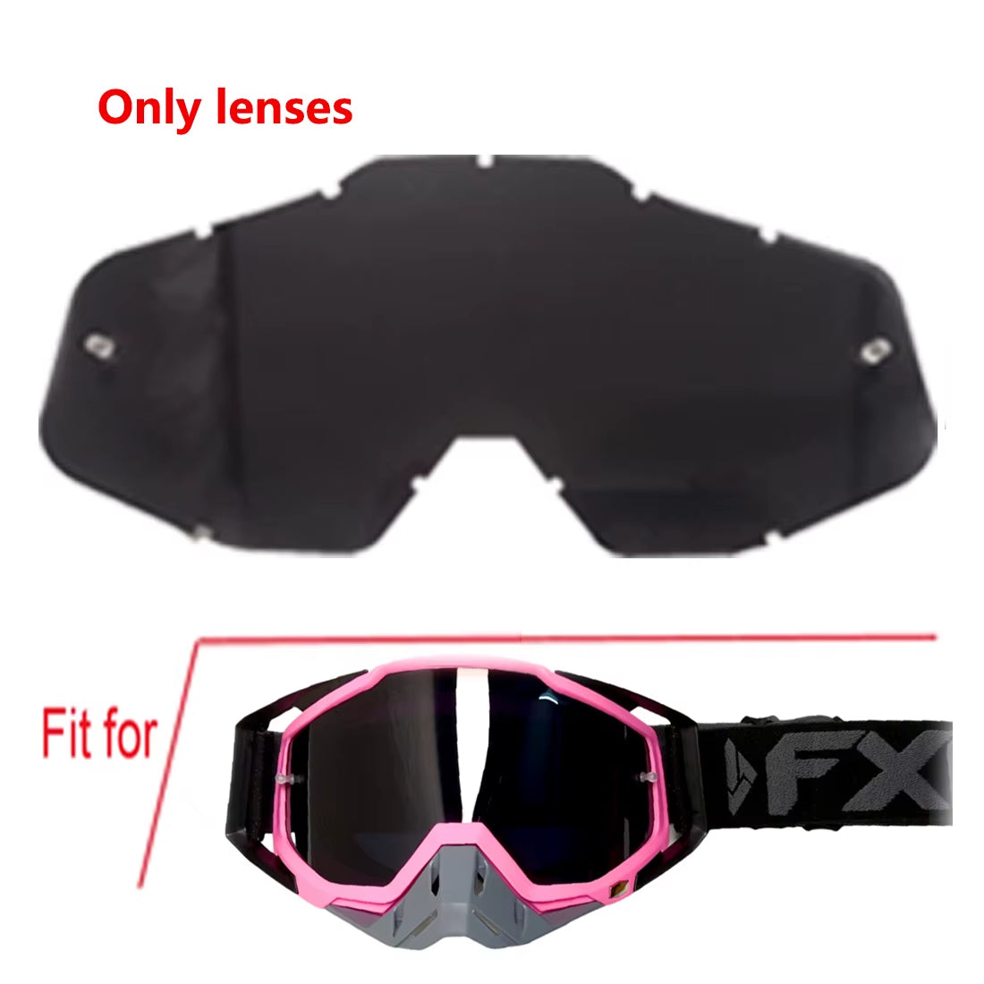 Winter Motocross Glasses Cycling Glasses Ski Glasses  Man MTB ATV Windproof Skiing Cycling Racing Goggles Sports Glasses 2024