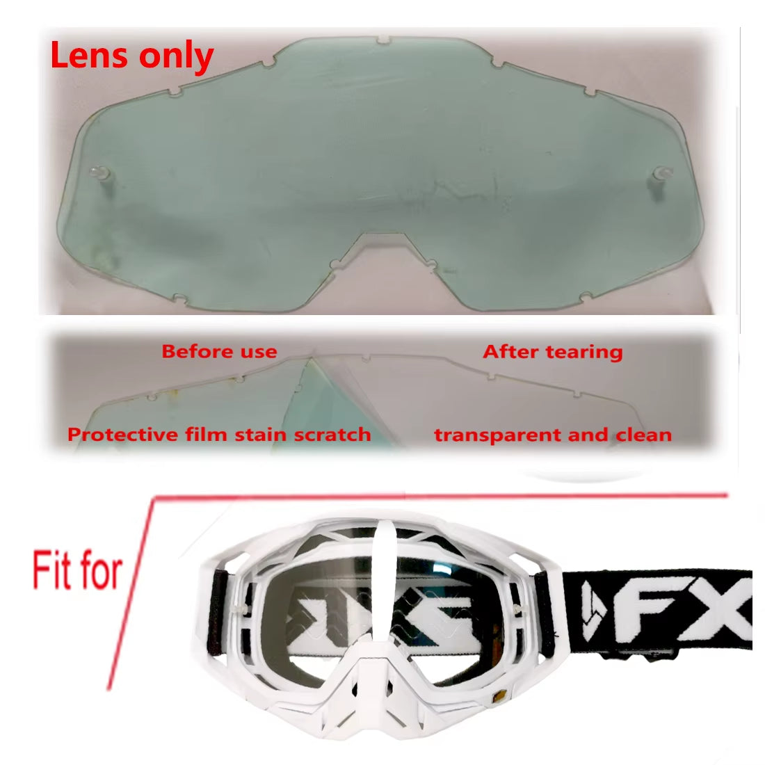 Winter Motocross Glasses Cycling Glasses Ski Glasses  Man MTB ATV Windproof Skiing Cycling Racing Goggles Sports Glasses 2024