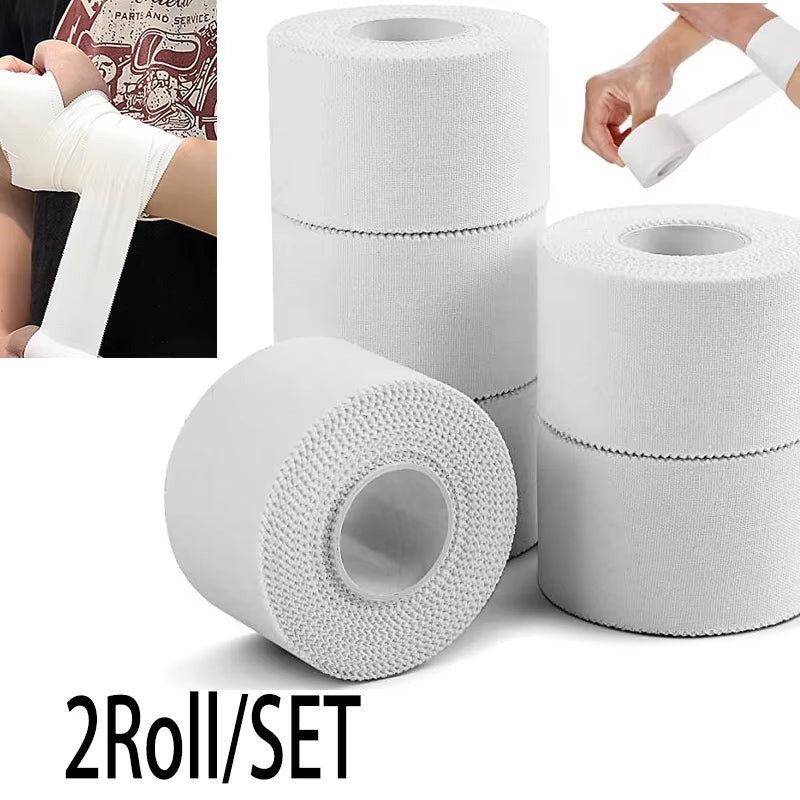2-Rolls Foam Sport Underwrap Athletic Foam Tape Sports Pre Wrap Athletic Tape for Ankles Wrists Hands and Knees