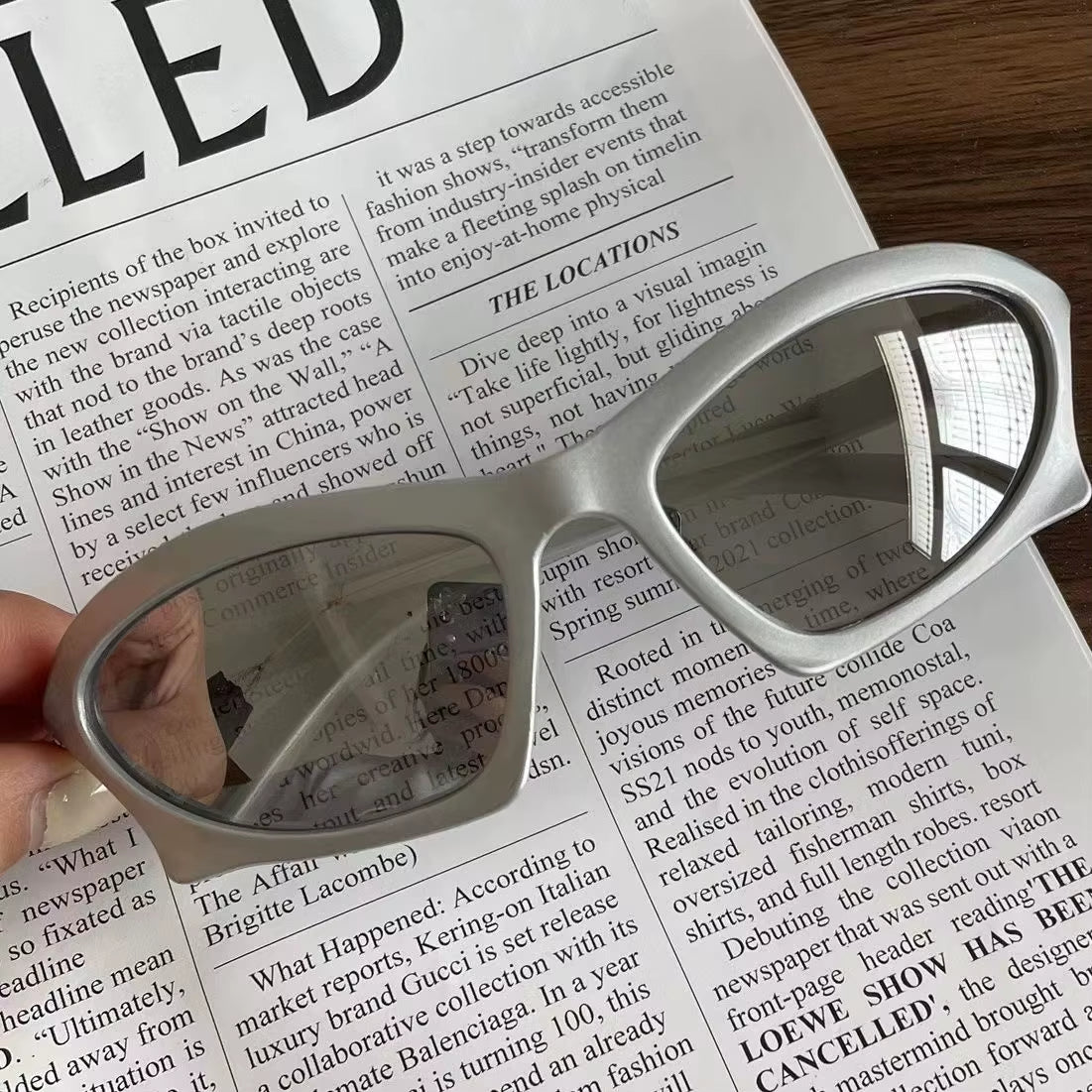 Retro Sports Sunglasses Geometric Trend Steampunk Glasses Sports Vintage Punk Shade Sunglasses UV400 Women Men Eyewear